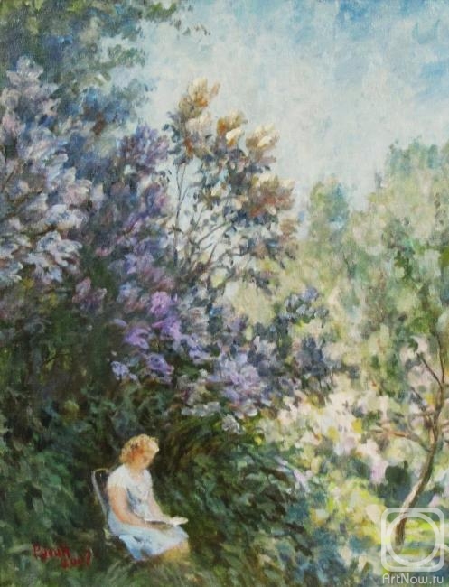 Rudin Petr. Lilac blossoms