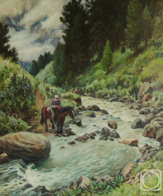 Rudin Petr. Mountain river