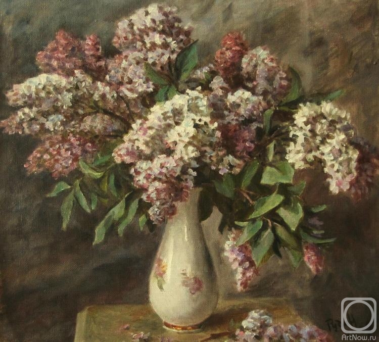 Rudin Petr. A bouquet of lilacs