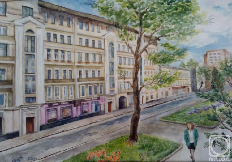 Pozdnyakova Zoya. Moskovskaya Street