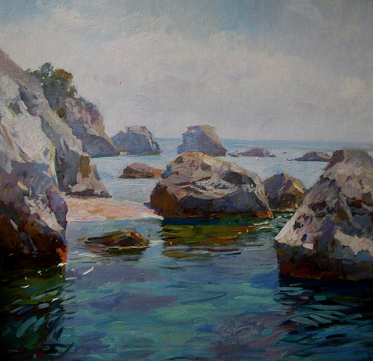 Sviridov Sergey. In Laspi Bay. Crimea