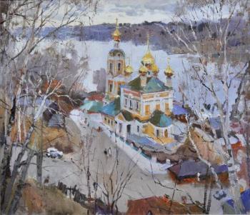 Ples. View on the Volga river. Lukash Anatoliy