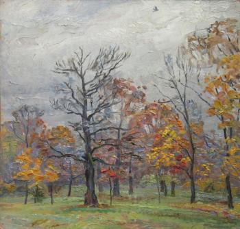 Autumn in the old park. Bikashov Dimitrii