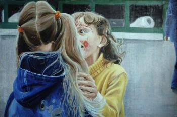 Elder sister (Children Play). Vorobieva Ekaterina