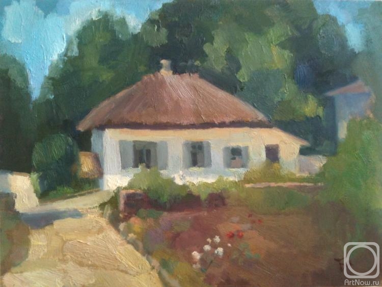Bitsenti Olga. Lermontov's house. Sunny July
