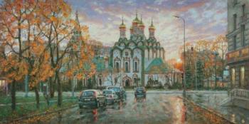 Komsomol prospectus in late autumn. Razzhivin Igor