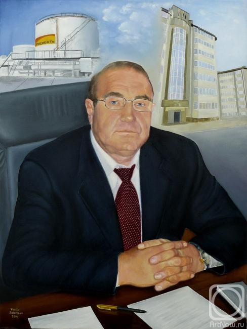 Zolottsev Vasily. Portrait of business man