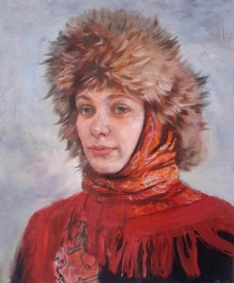 Portrait of his wife. Belanov Sergey