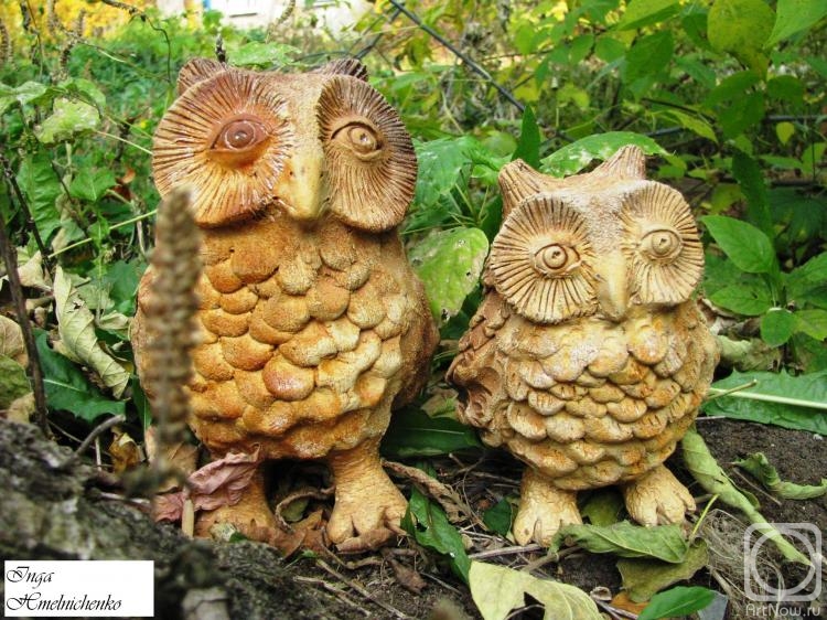 Hmelnichenko Inga. Ocarina. Owls