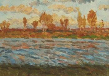Autumn study (Ripples On Water). Rudin Petr