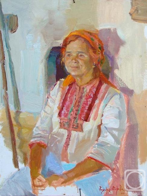 Roshina-Iegorova Oksana. Etude 32 "T portrait. Ry"