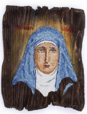 Martyr Grand Duchess Elizabeth, mosaic icon. Izmailova Natalia