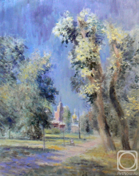 Malyusova Tatiana. In Moscow park