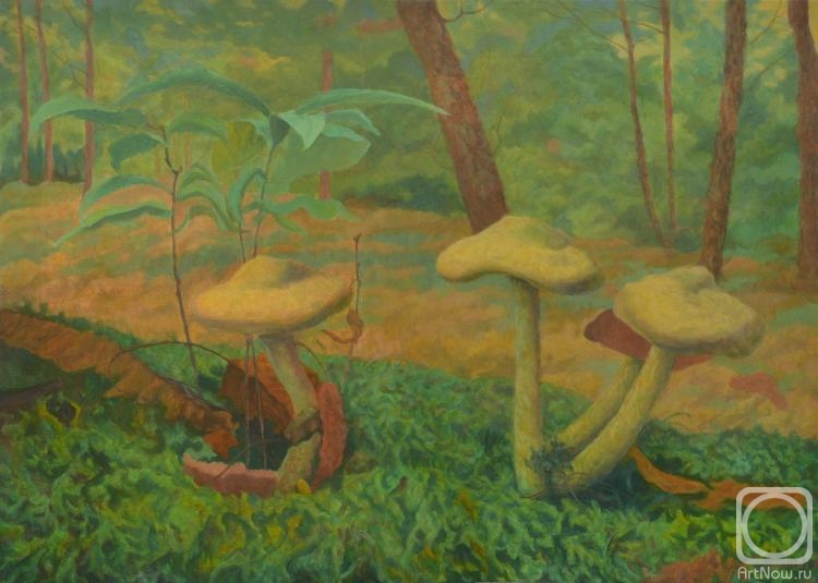 Dementiev Alexandr. A Company Of Mushrooms