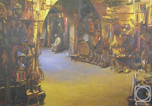Ershov Vladimir. Er 1263 :: Copper Market in Marrakesh (Morocco, North Africa)