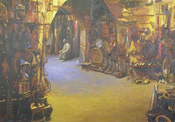 Er 1263 :: Copper Market in Marrakesh (Morocco, North Africa) (1575). Ershov Vladimir