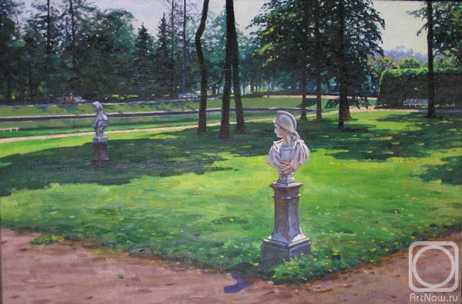 Ershov Vladimir. Er 1268 :: Tsarskoye Selo (Regular park. June. St. Petersburg., Russia)