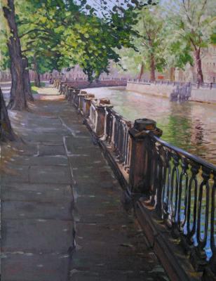 Er 1271 :: Griboyedov Canal. Warm Day (St Petersburg, Russia). Ershov Vladimir