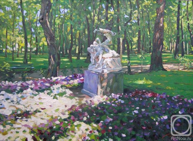 Ershov Vladimir. Er 1281 :: The Summer Garden. Spots of Color (SPb., Russia)