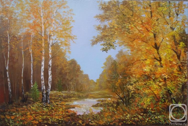 Usianov Vladimir. Autumn wood