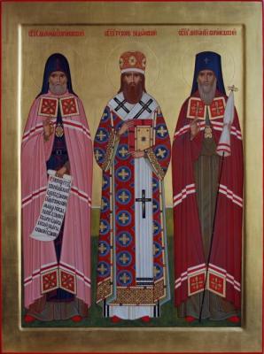 Saints mitrofan of Voronezh, Tikhon, Anthony