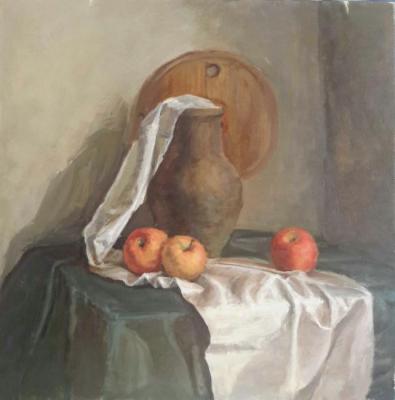 Still life with apples. Belanov Sergey