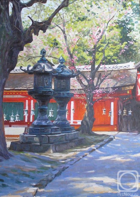 Ershov Vladimir. Er 1292 :: Japanese Temple (Nara City)
