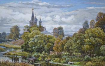 By a quiet river. Panov Eduard