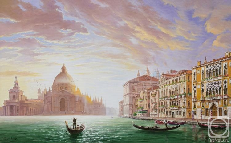 Zhaldak Edward. Venice. The Grand canal