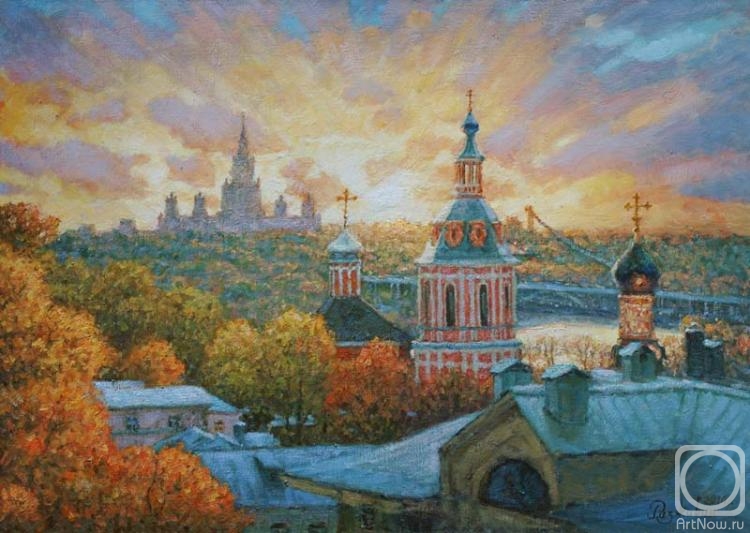 Razzhivin Igor. View of the Monastery of St. Andrew