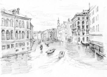 Venice, canal. Korhov Yuriy