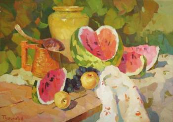 Taste of autumn (The Picture With Watermelon). Tuzhikov Igor