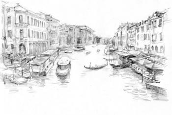 Venice, canal view. Korhov Yuriy