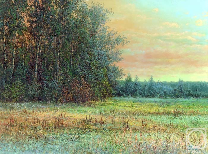 Panin Sergey. Blue forest. Yasnaya Polyana