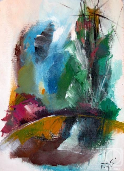 Bycov Sergey. By the pond