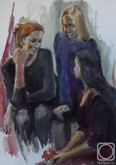 Korolev Leonid. Three girls