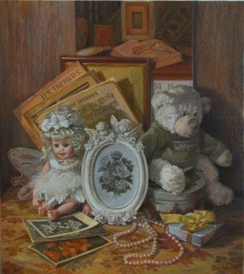 Elf Doll and Bear. Shumakova Elena