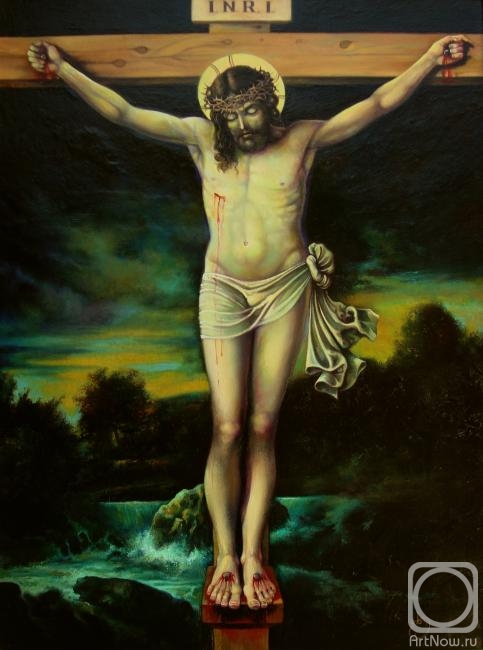 Kharabadze Teimuraz. The crucifixion