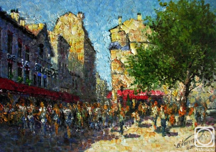 Konturiev Vaycheslav. Summer Montmartre