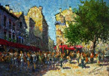 Summer Montmartre (Sun And Shade). Konturiev Vaycheslav