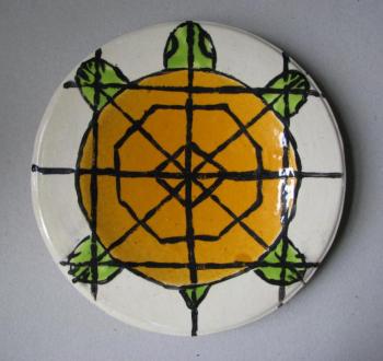 Interior dish: Turtle
