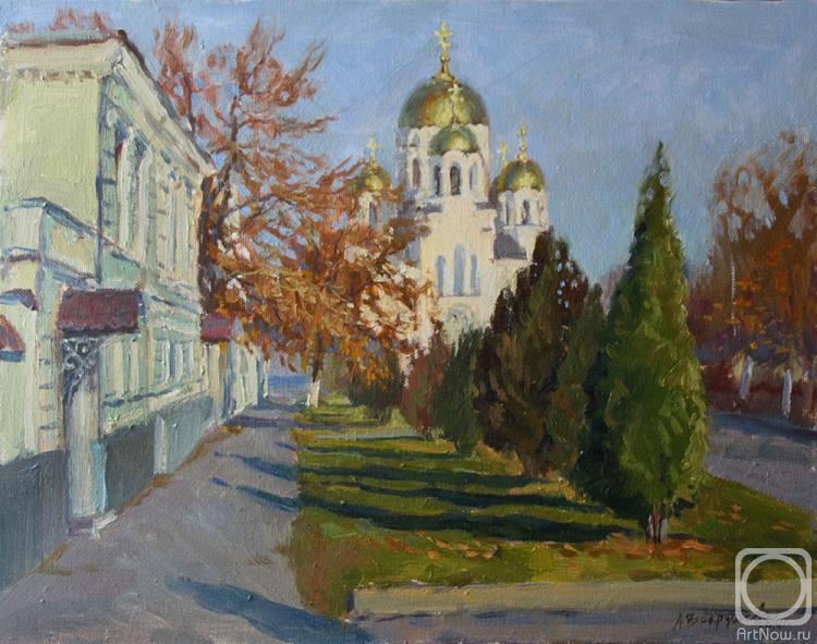Bychenko Lyubov. Sunny day in Novocherkassk