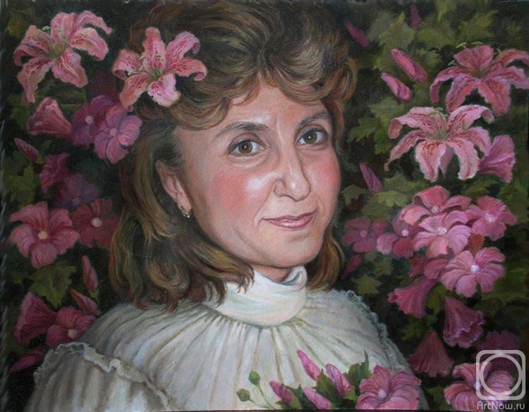 Shumakova Elena. Portrait of a woman