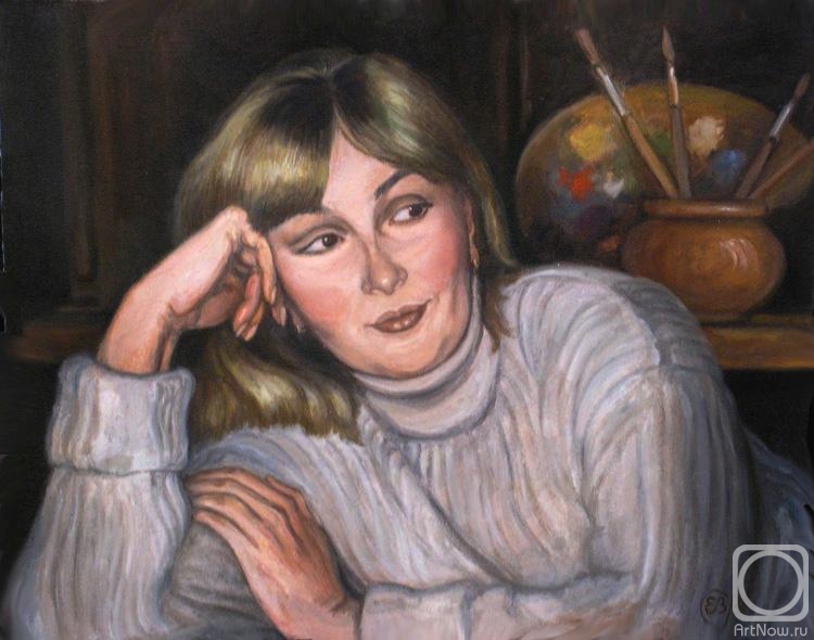Shumakova Elena. Portrait of a friend