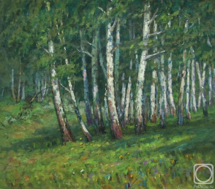 Rudin Petr. Dance of birches