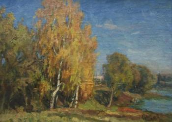 Golden birch. Rudin Petr