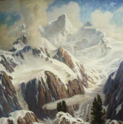 Rudin Petr Maksimovich. Mountain peaks