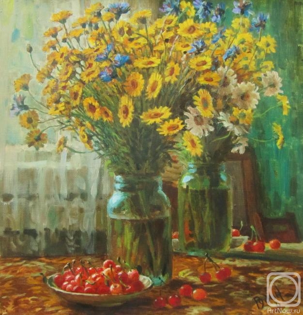 Rudin Petr. Yellow daisies