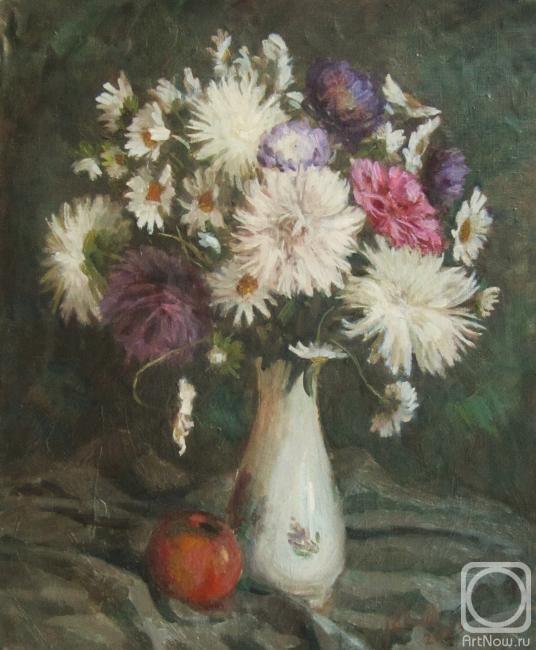 Rudin Petr. Asters with Apple