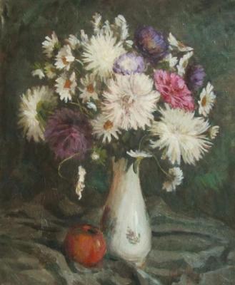 Asters with Apple